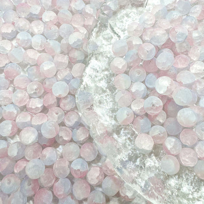 10mm Frosted Glass Beads - 39 Options Available