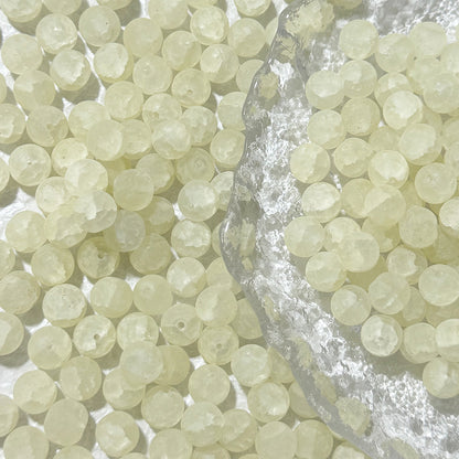 10mm Frosted Glass Beads - 39 Options Available