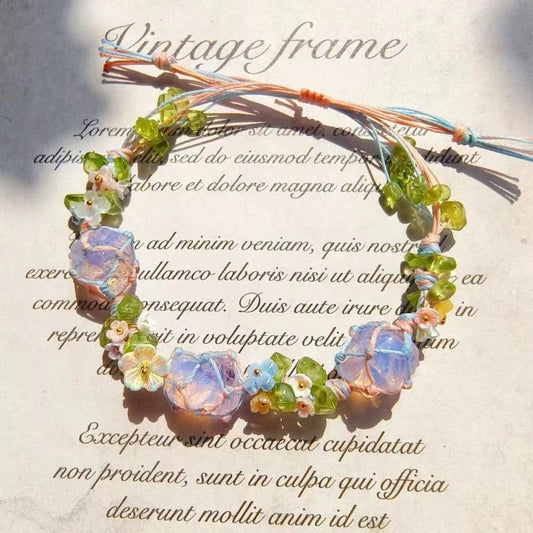 Raw Crystal Stone Bracelet