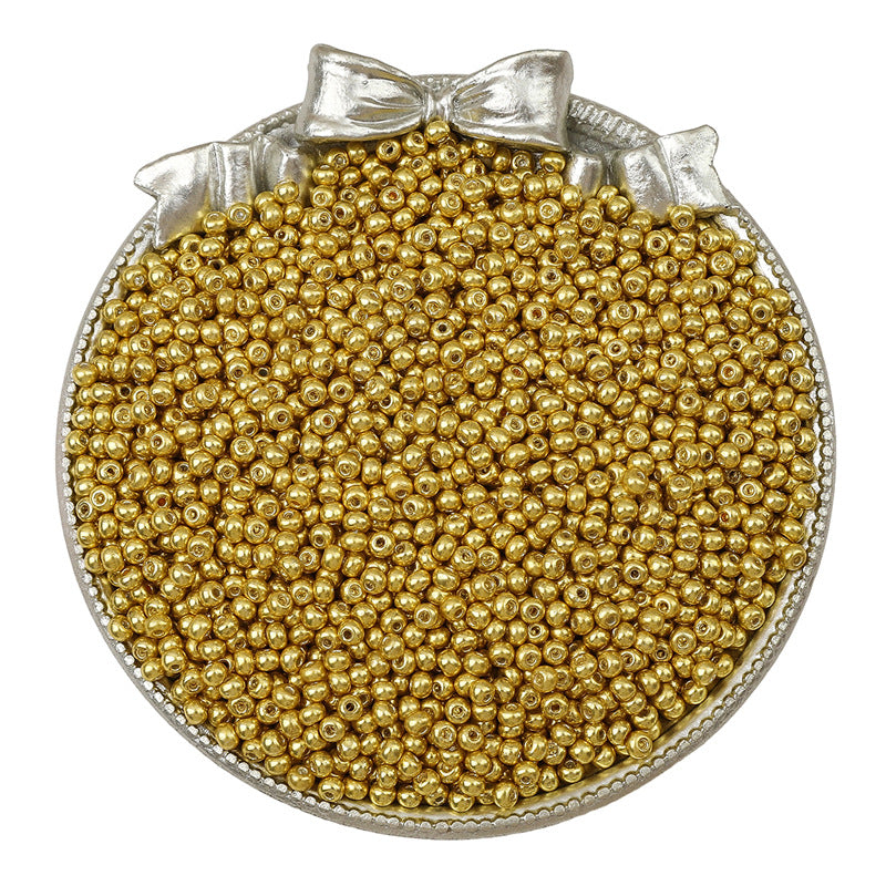 2/3/4mm Electroplated Seed Beads - 24 Options Available