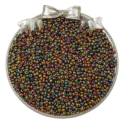 2/3/4mm Electroplated Seed Beads - 24 Options Available