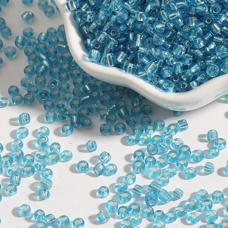 2/3/4mm Silver-Core Seed Beads - 20 Options Available