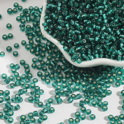 2/3/4mm Silver-Core Seed Beads - 20 Options Available