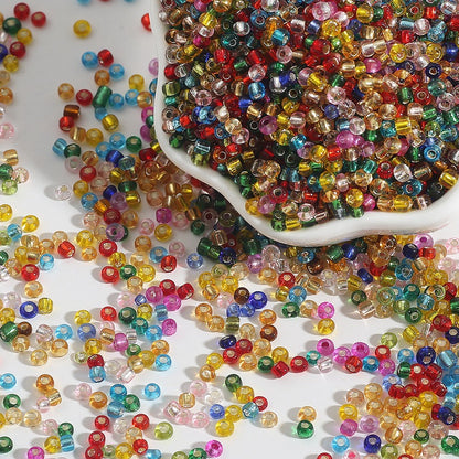 2/3/4mm Silver-Core Seed Beads - 20 Options Available