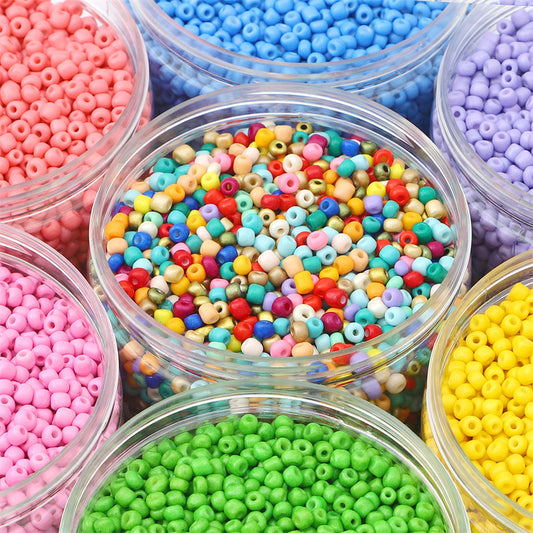 2/3/4mm Solid Color Painted Seed Beads - 41 Options Available(Version 33 to Version 41)