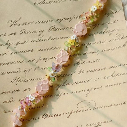 Rose Quartz Braided Bracelet