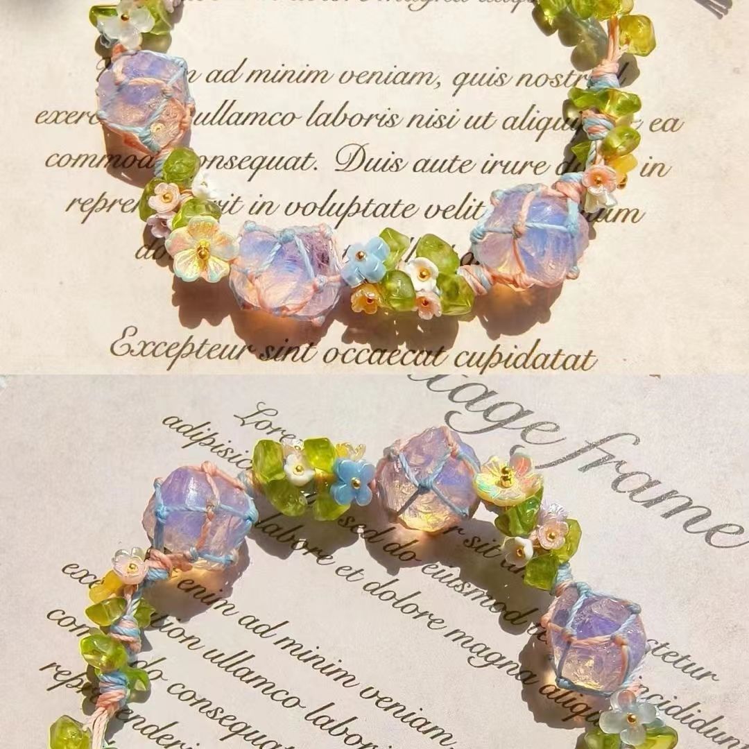 Raw Crystal Stone Bracelet