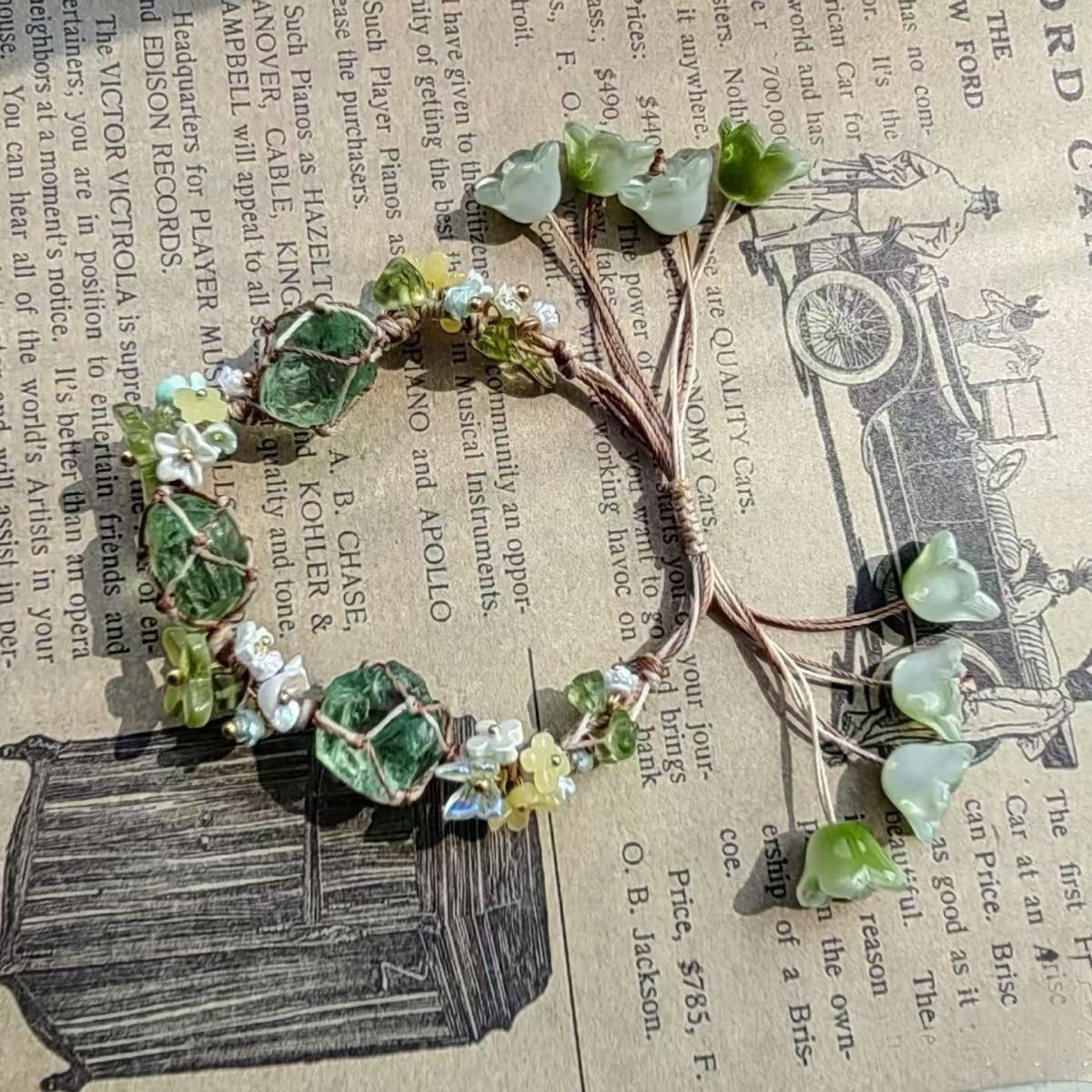 Tea Tree Branch Bracelet