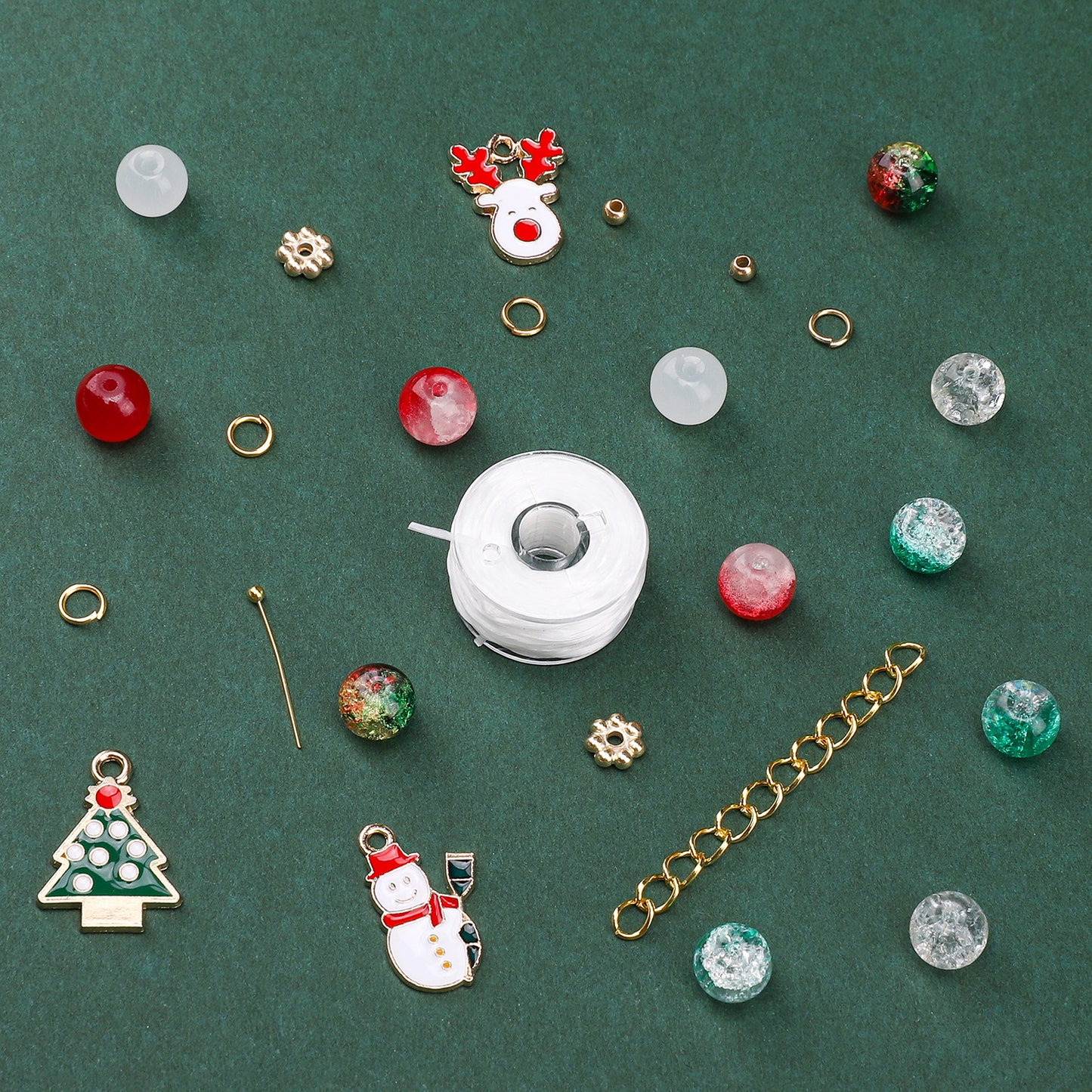 Christmas Glass Beads DIY Kit