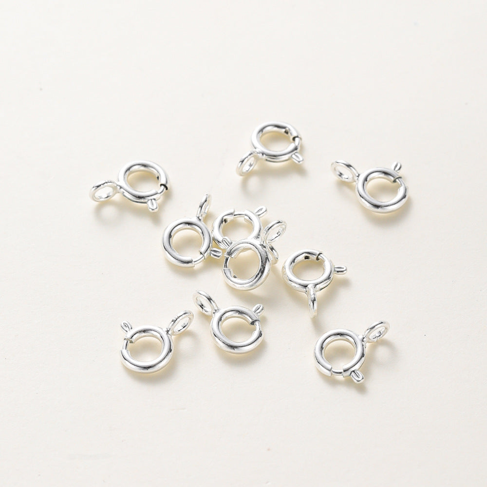 Silver Spring Clip (10 Pieces/Pack)